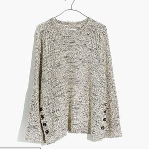 Madewell Texture & Thread Side Button Top
